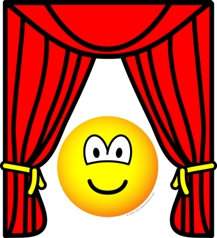 Theater Emoticon - Theater Emoticon (428x470)