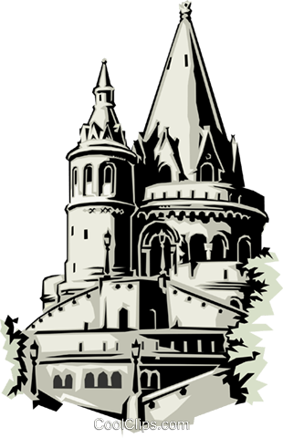Churches Royalty Free Vector Clip Art Illustration - Churches Royalty Free Vector Clip Art Illustration (310x480)