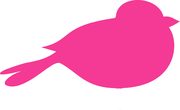 Hot Pink Bird Svg Clip Arts 600 X 365 Px - Hot Pink Bird Svg Clip Arts 600 X 365 Px (600x365)