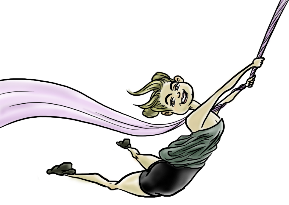 Lady Acrobat Character Lula - Lady Acrobat Character Lula (1009x717)