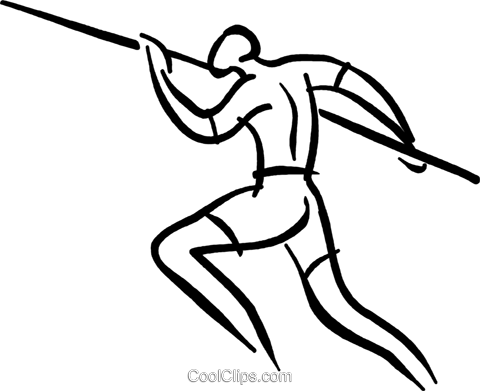 Pole Vault Royalty Free Vector Clip Art Illustration - Pole Vault Royalty Free Vector Clip Art Illustration (480x391)