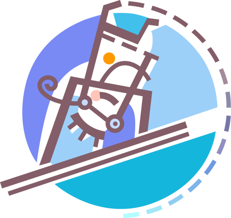 Vector Illustration Of Track And Field Athletic Sport - Vector Illustration Of Track And Field Athletic Sport (742x700)