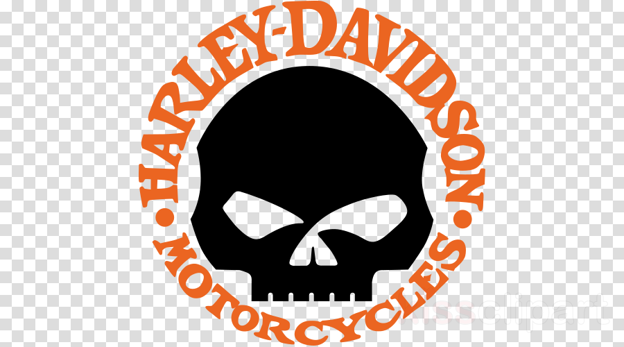 Harley Skull Clipart Harley-davidson Decal Sticker - Harley Skull Clipart Harley-davidson Decal Sticker (900x500)