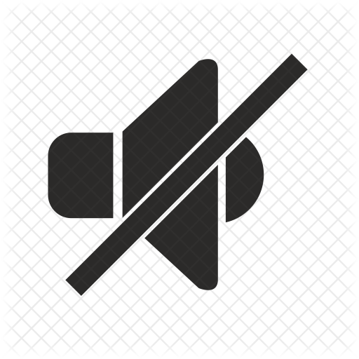 No, Sound Icon - No, Sound Icon (512x512)