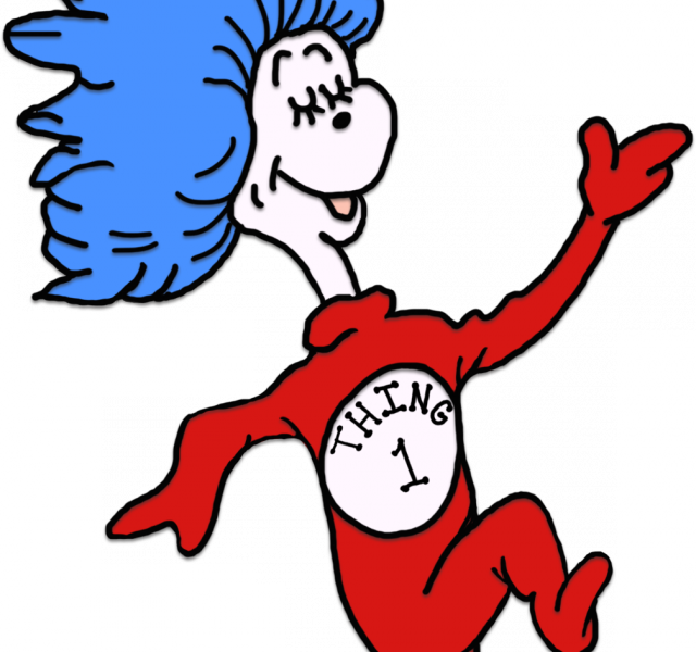 Thing 1 Clipart Dr Seuss Coloring Pages Thing 1 And - Thing 1 Clipart Dr Seuss Coloring Pages Thing 1 And (640x600)