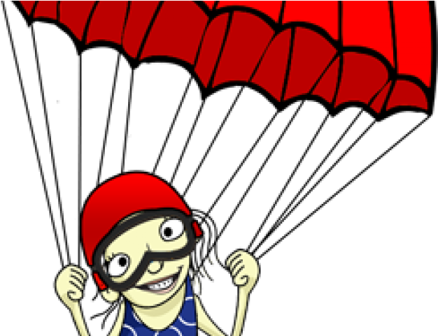 Parachute Clipart Draw - Parachute Clipart Draw (640x480)