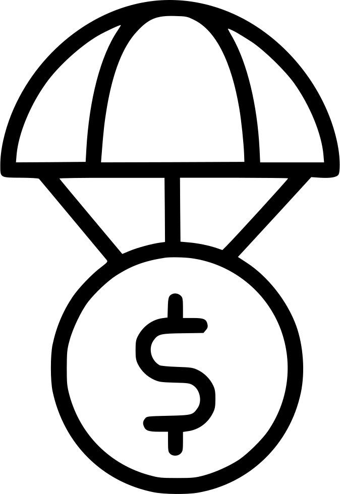 Parachute Svg Icon Free - Parachute Svg Icon Free (674x980)