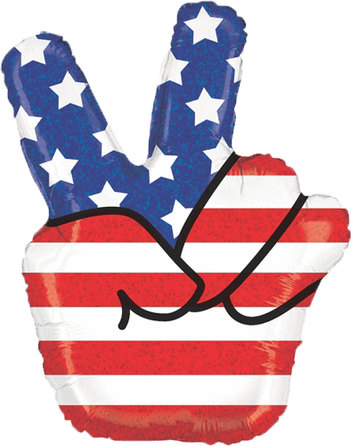 30" Patriotic Red White Blue Welcome Home Homecoming - 30" Patriotic Red White Blue Welcome Home Homecoming (394x500)