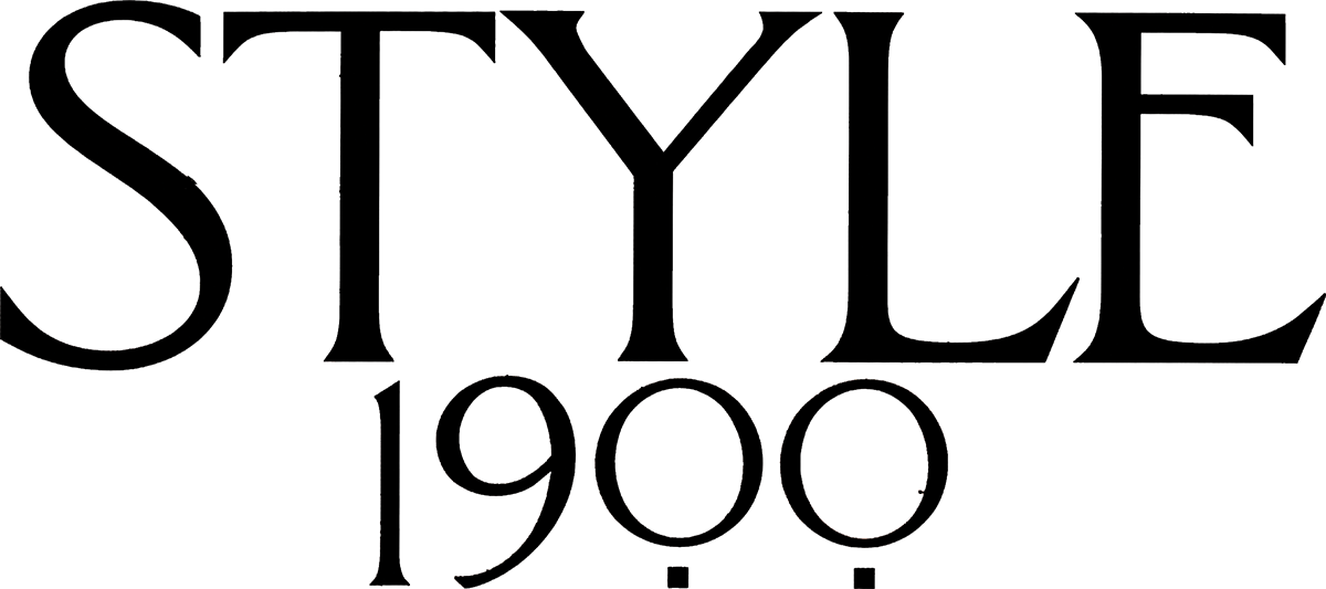 Style 1900 Magazine Logo - Style 1900 Magazine Logo (1200x533)