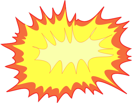Burst Clipart Explosion - Burst Clipart Explosion (480x360)