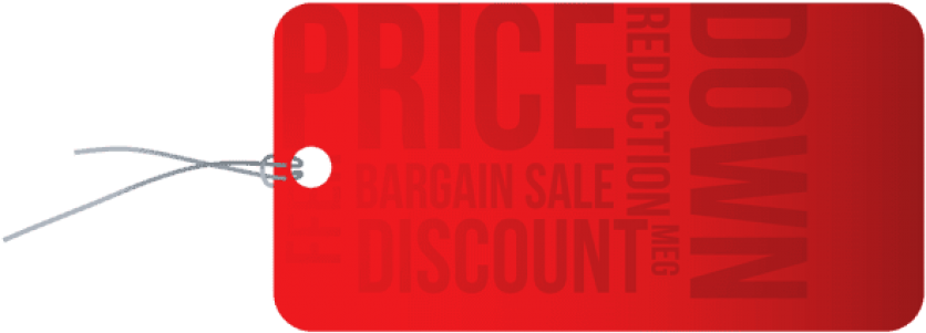 Free Png Download Price Reduction Red Label Clipart - Free Png Download Price Reduction Red Label Clipart (850x316)