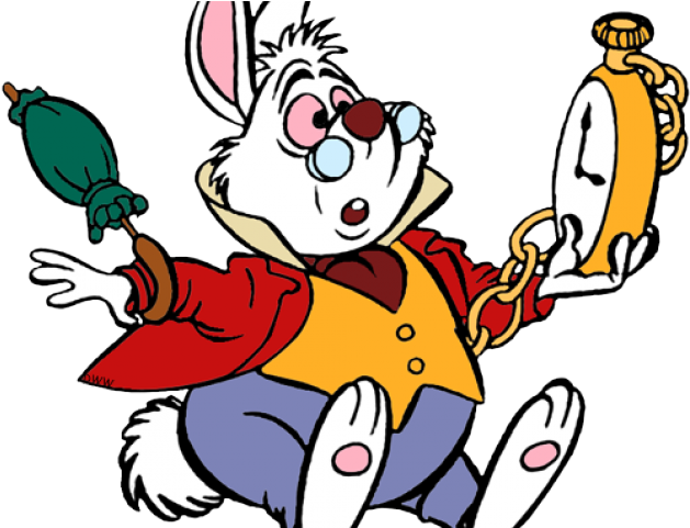Alice In Wonderland Clipart White Rabbit - Alice In Wonderland Clipart White Rabbit (640x480)