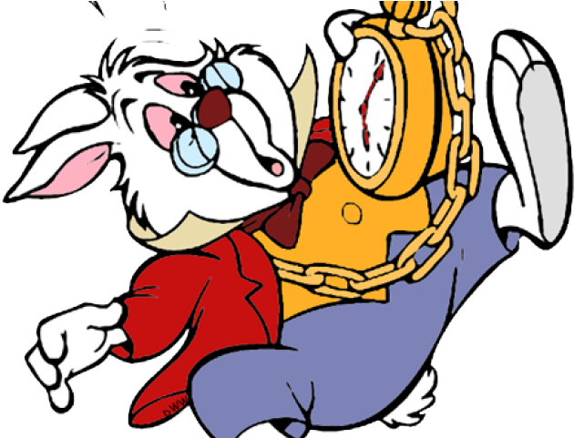 Alice In Wonderland Clipart White Rabbit - Alice In Wonderland Clipart White Rabbit (640x480)