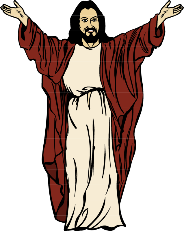 Pin Come To Jesus Clipart - Pin Come To Jesus Clipart (637x800)