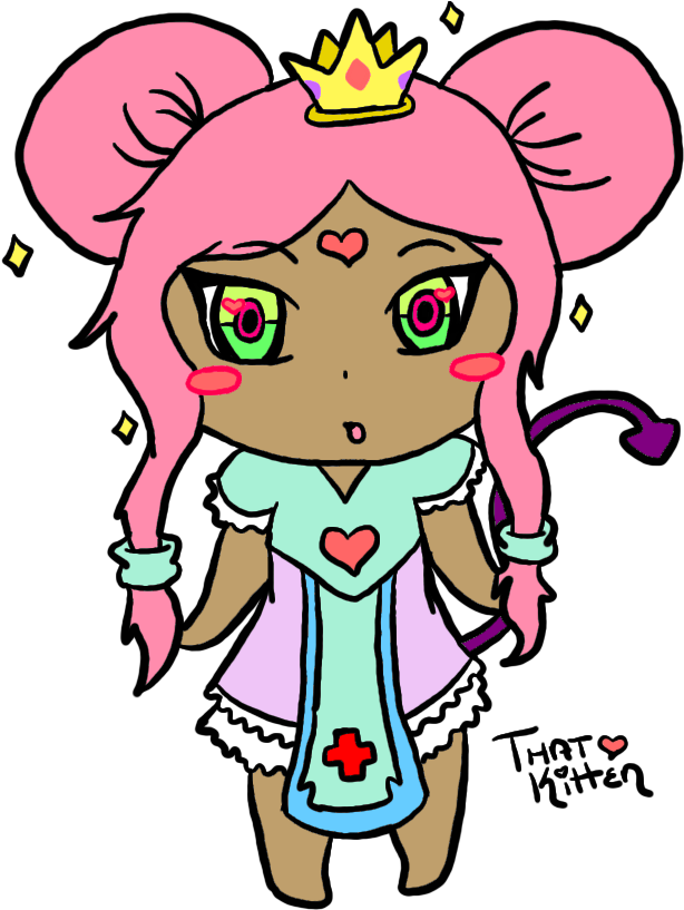 The Hime Devil By Thatkittenart - The Hime Devil By Thatkittenart (768x1024)