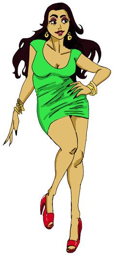 Mama Guzman A Sassy And Sexy Mom That Holds The Family - Mama Guzman A Sassy And Sexy Mom That Holds The Family (242x539)