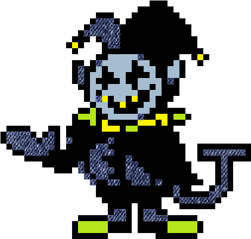 #jevil Means Jeans Devil Babey - #jevil Means Jeans Devil Babey (584x589)