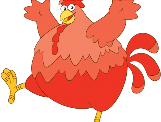 Larger Clipart Hen And Chick - Larger Clipart Hen And Chick (640x480)