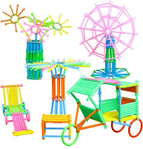 Children's Smart Magic Wand Puzzle Building Blocks - Children's Smart Magic Wand Puzzle Building Blocks (600x600)