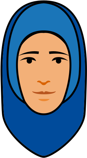 Middle Eastern Woman Face - Middle Eastern Woman Face (550x550)