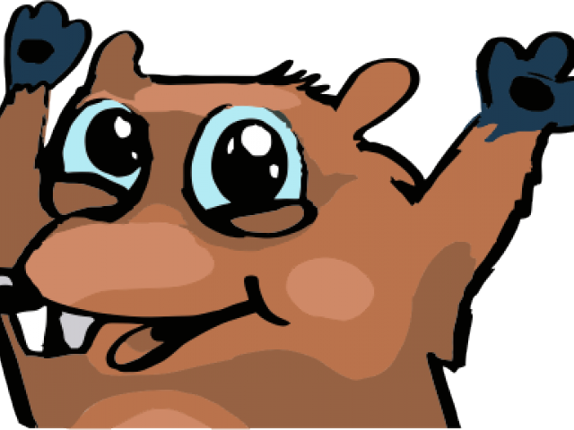Beaver Clipart Emoji - Beaver Clipart Emoji (640x480)