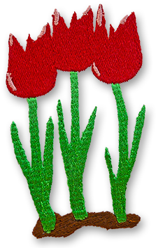 Tulip Clipart June Flower - Tulip Clipart June Flower (352x352)