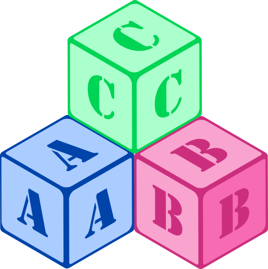 Abc Baby Blocks Are So Cute Free Svg - Abc Baby Blocks Are So Cute Free Svg (549x552)