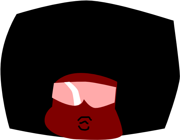 Clipart Royalty Free Download Afro Svg - Clipart Royalty Free Download Afro Svg (600x468)