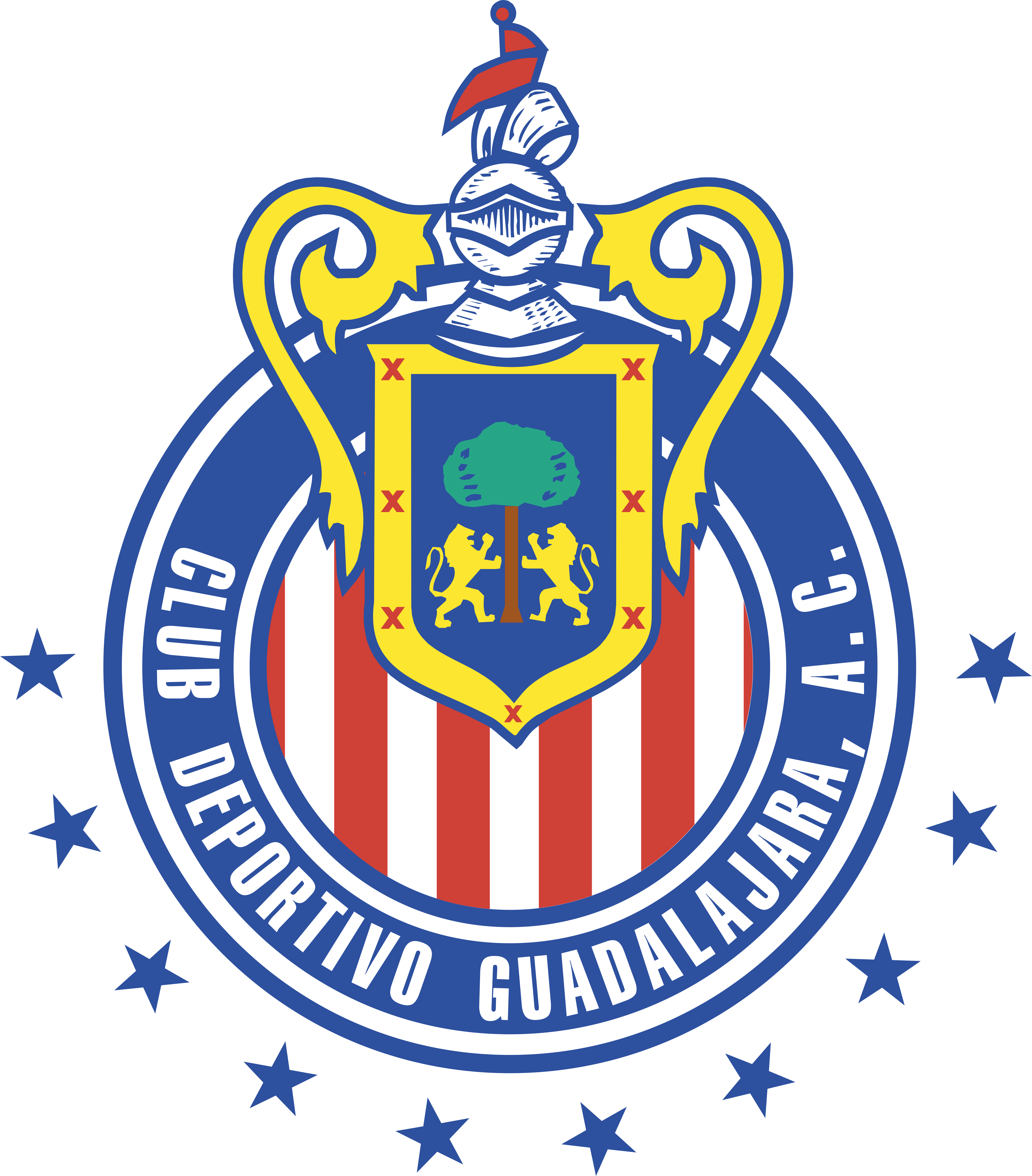 Chivas Guadalajara &ndash Logos Download - Chivas Guadalajara &ndash Logos Download (4388x5000)