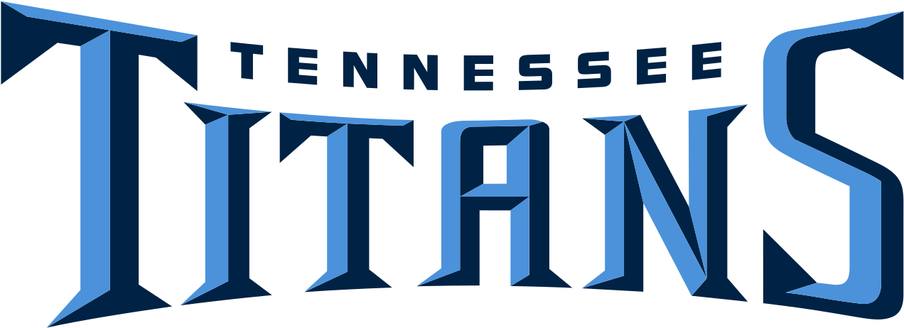 Tennessee Titans Wordmark, - Tennessee Titans Wordmark, (1280x471)