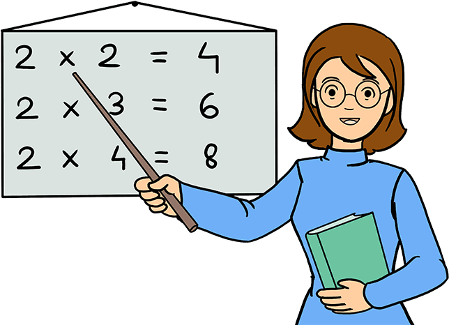 Drawing Teaching Lady Teacher - Drawing Teaching Lady Teacher (680x678)