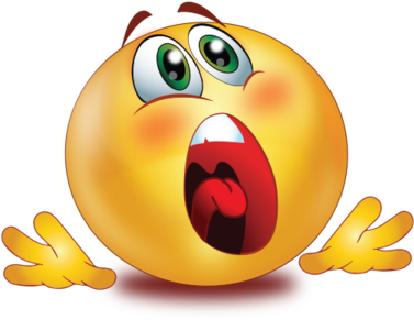 Shouting Frightened Scared Face Emoji - Shouting Frightened Scared Face Emoji (384x384)