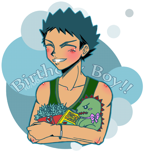 “ “happy Birthday To Iwa-chan ” I Wanted To - “ “happy Birthday To Iwa-chan ” I Wanted To (500x530)