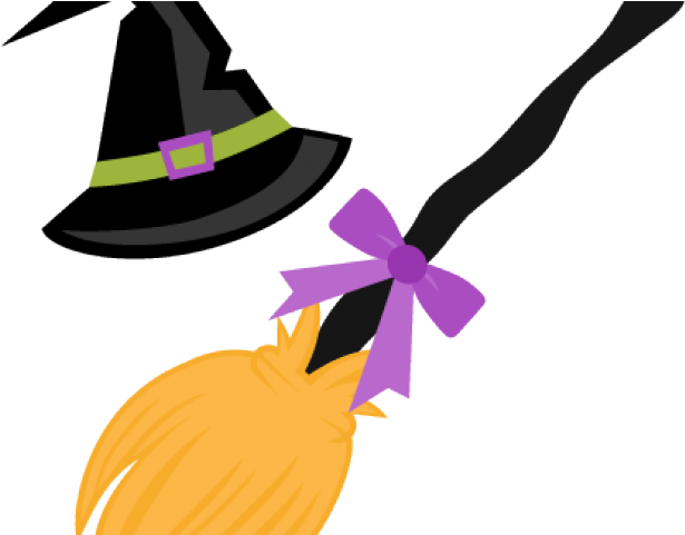 Witch Hat Clipart Polka Dot - Witch Hat Clipart Polka Dot (640x480)