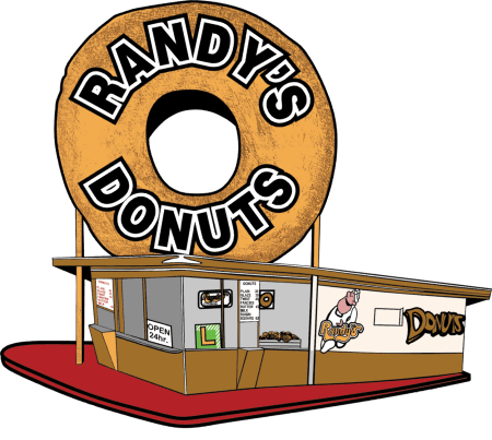 Now Open Randy's Donuts - Now Open Randy's Donuts (450x403)