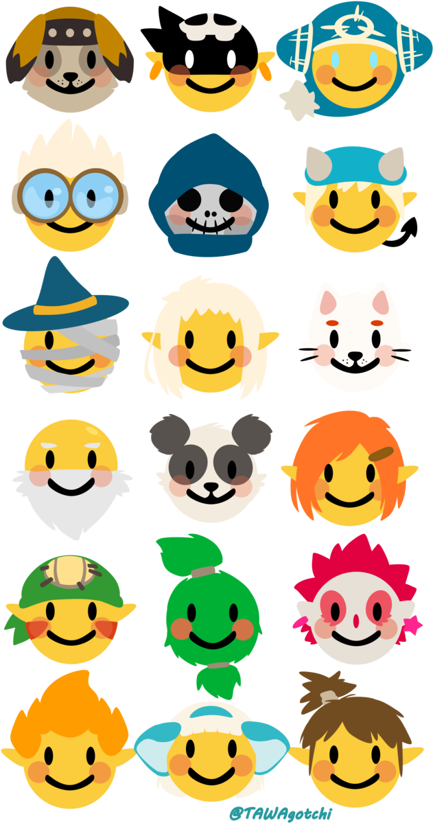 Jpg Dofus Emojis By Tawahane On Deviantart - Jpg Dofus Emojis By Tawahane On Deviantart (655x1219)