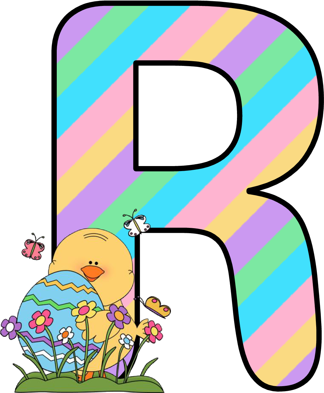 Ch B *✿* Alfabeto Easter De Kid Sparkz - Ch B *✿* Alfabeto Easter De Kid Sparkz (1145x1352)