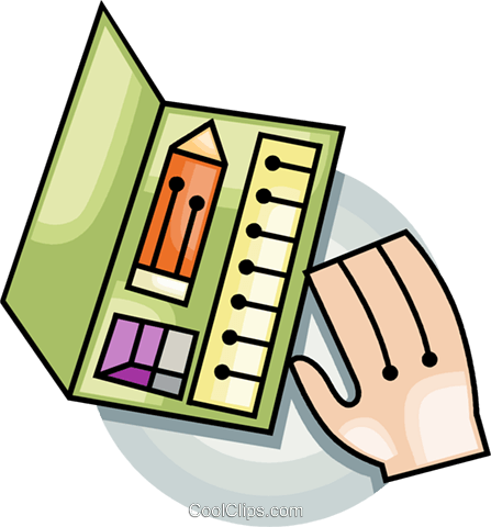 Ruler, Pencil, And An Eraser Royalty Free Vector Clip - Ruler, Pencil, And An Eraser Royalty Free Vector Clip (447x480)