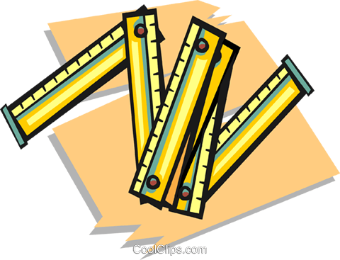 Rulers Royalty Free Vector Clip Art Illustration - Rulers Royalty Free Vector Clip Art Illustration (480x367)