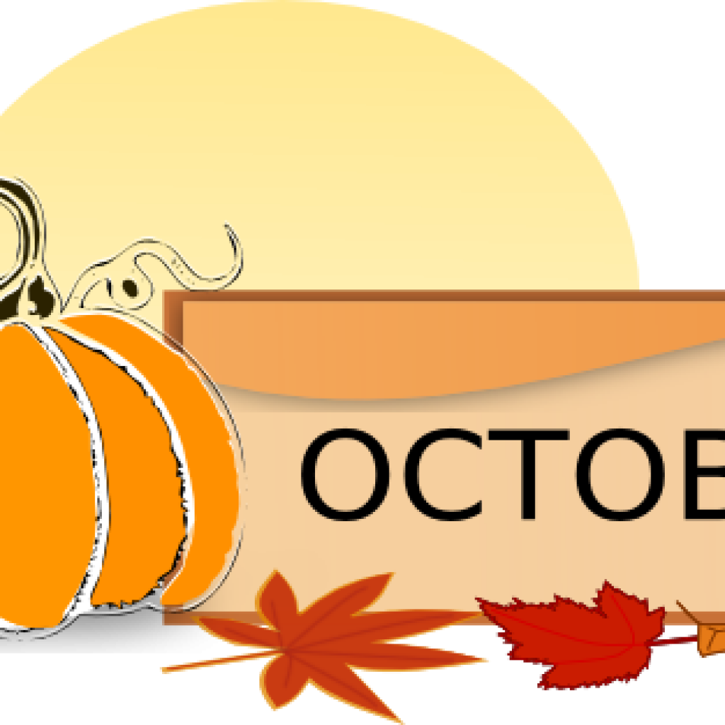Clip Art For October October Clip Art At Clker Vector - Clip Art For October October Clip Art At Clker Vector (1024x1024)