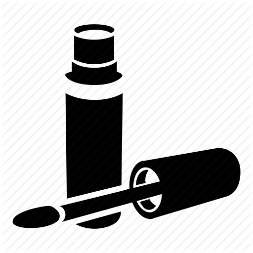 Makeup Icon Lips Clipart Cosmetics Lipstick Lip Gloss - Makeup Icon Lips Clipart Cosmetics Lipstick Lip Gloss (512x512)