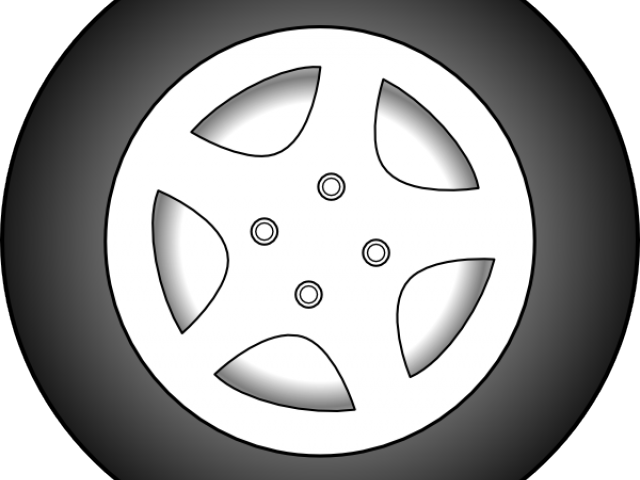 Car Wheel Clipart Jeep Tire - Car Wheel Clipart Jeep Tire (640x480)