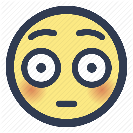 Blushing Emoji Clipart Hopeful - Blushing Emoji Clipart Hopeful (512x512)