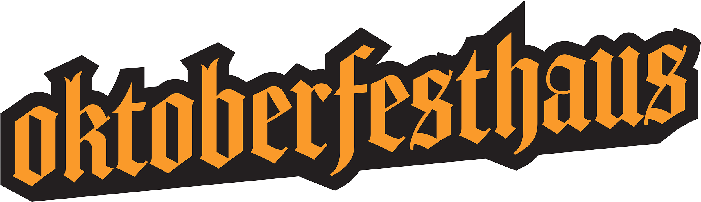 Copy Of Oktoberfest Haus Logo V2 Horizontal - Copy Of Oktoberfest Haus Logo V2 Horizontal (3000x1003)