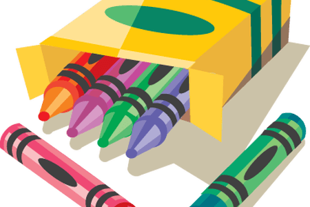 Box Of Crayons Clip Art - Box Of Crayons Clip Art (450x300)