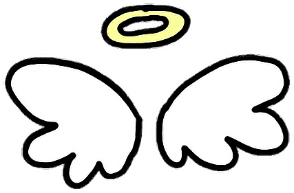 Kawaii Angel Wings Png - Kawaii Angel Wings Png (494x374)