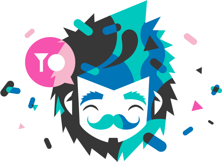 Mustache Clipart Pop Art - Mustache Clipart Pop Art (756x600)