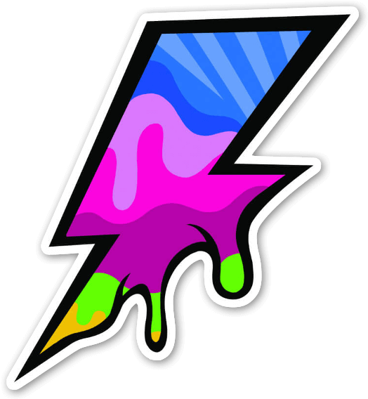 Vector Black And White Bolt Clipart Pop Art - Vector Black And White Bolt Clipart Pop Art (557x600)