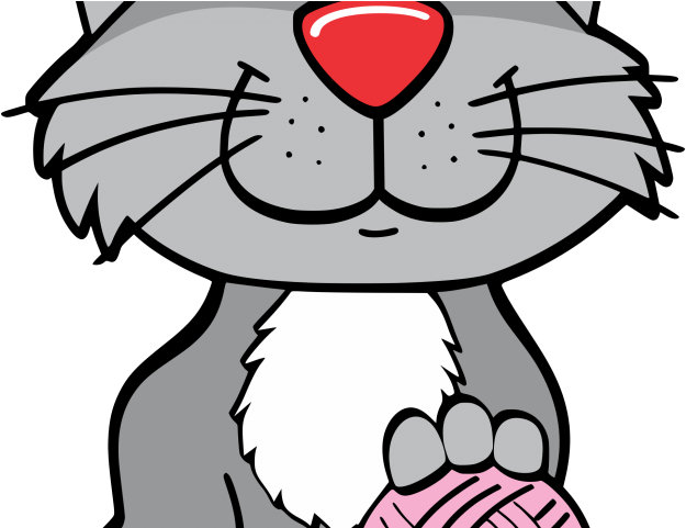 Cat Clipart Yarn - Cat Clipart Yarn (640x480)