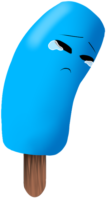Crying Popsicle By Nizumifangs - Crying Popsicle By Nizumifangs (707x1131)